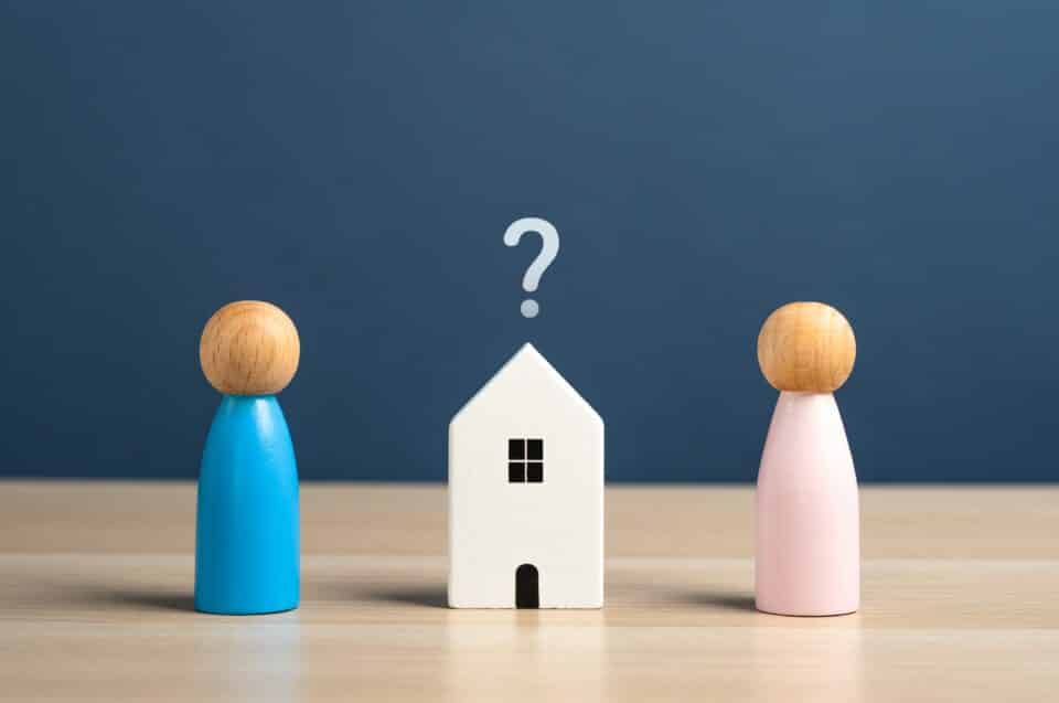 Homeowner preparing to sell a house quickly due to sudden life changes